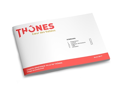 Ville de Thônes charte graphique