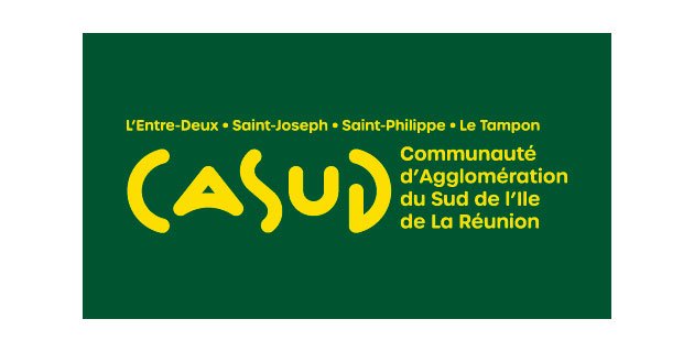 logo vectoriel CASUD - Communauté d'Agglomération du Sud de l'Île de La Réunion