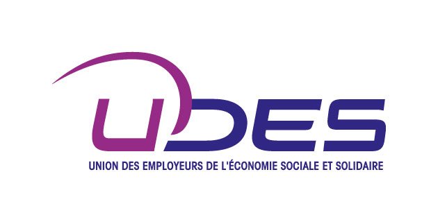 logo vectoriel Union des employeurs de l'économie sociale et solidaire - UDES