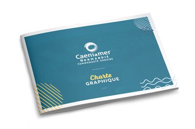 Communauté urbaine Caen la mer charte graphique