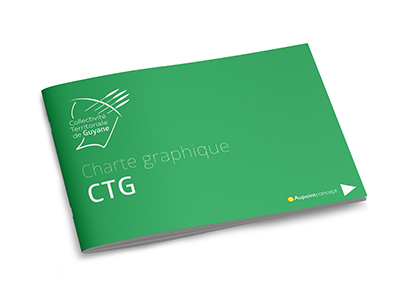 Collectivité Territoriale de Guyane charte graphique