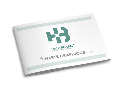 Communauté de Communes du Haut-Béarn charte graphique