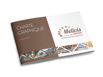 Communauté de Communes Mellois en Potius charte graphique